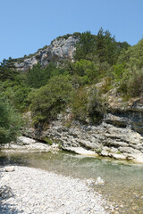 Fototapeta na wymiar Gorges du Toulourenc, Provence
