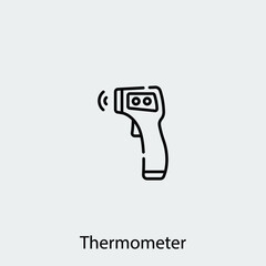 thermometer  icon vector sign symbol