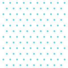 Easter pattern polka dots. Template background in blue and white polka dots . Seamless fabric texture. Vector illustration