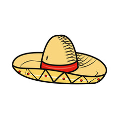 mexican hat icon