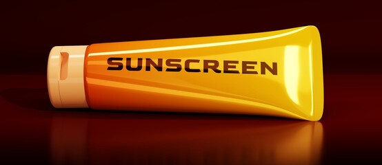 A Generic Sunscreen Tube