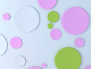 Glossy 3d cubes background
