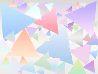 abstract background with triangles