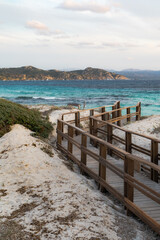 Capo Testa beach access, Sardinia