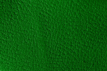Textura de cuero verde. Fondo abstracto. Diseño con relieve.