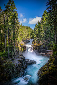 Waterfall - Mt. Rainier National Park