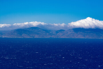 blue life in Greece