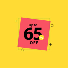 Discount up to 65% off Label Vector Template Design Illustration