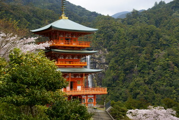 三重の塔と那智の滝