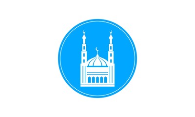 Mosque modern vector icon