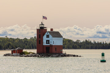 lighthouse on the coast