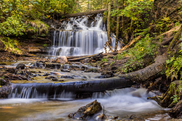 waterfall in the woods