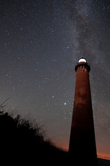 lighthouse at night