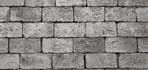 Stone wall texture monochrome can be use for the background