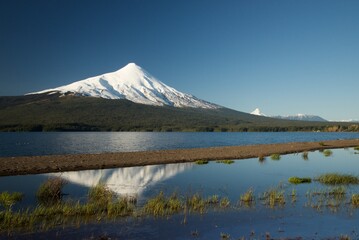 Osorno volcano, llanquihue lake