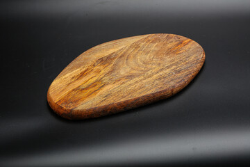 Wooden board for kitchen isolated