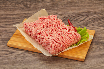 Minced meat - pork and beef