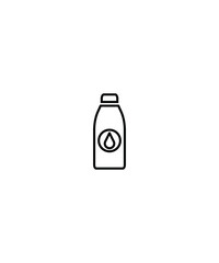 water bottle icon,vector best line icon.