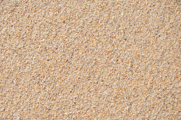 sand on the beach background. Top view