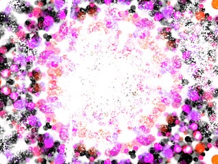 Watercolor paint like gradient background pastel ombre style. Iridescent template for brochure, banner, wallpaper, mobile screen. Neon hologram theme