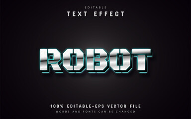 Robot text effect