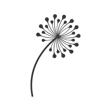 Dandelion logo images illustration