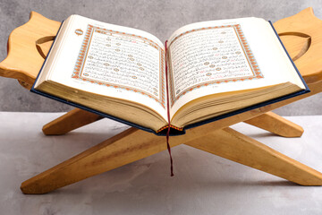 An open page of the Holy Quran