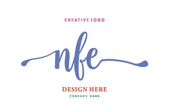 NFE lettering logo is simple, easy to understand and authoritative