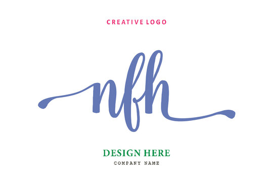 NFH lettering logo is simple, easy to understand and authoritative