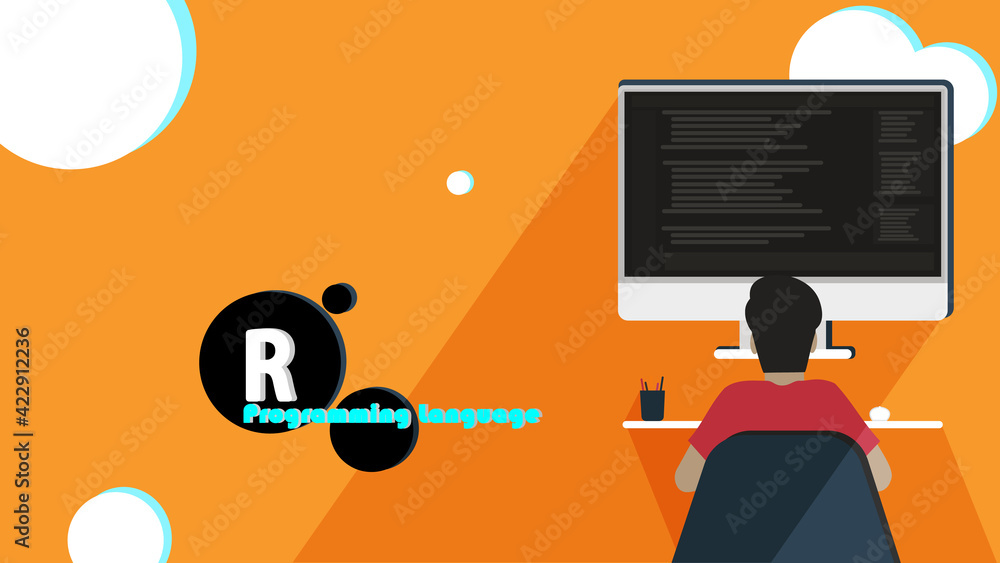 Poster r, the programming language