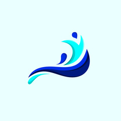 Growth Water Logo Design