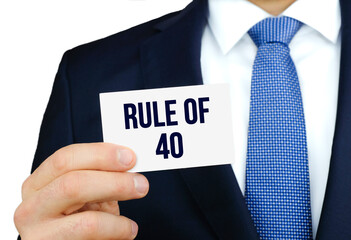 Rule of 40 - profitability metric