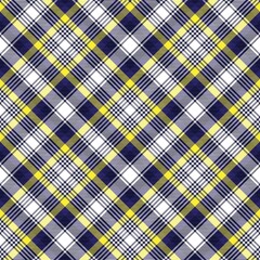 Yellow Chevron Plaid Tartan textured Pattern Design