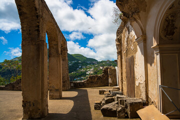 Sunny Italian Mediterranean coast, Ischia Island