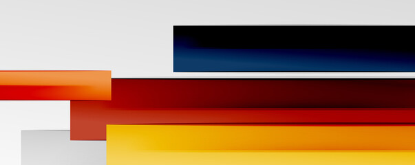 Color abstract lines trendy geometric background for business or technology presentation, internet poster or web brochure cover, wallpaper