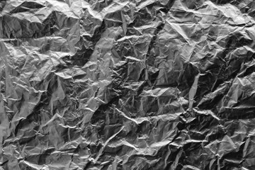 crinkle aluminium foil, dark silver foil 
