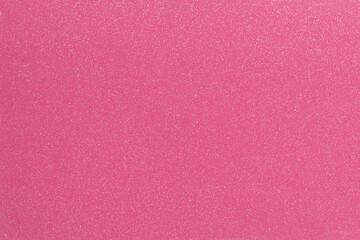 Pink with sequins background. Light red glitter backdrop. festive shimmering texture