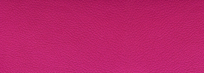 Clean magenta leather fullframe texture. High resolution. Empty red leatherette closeup macro...