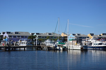 Marina am Golf Von Mexico, Punta Gorda, Florida