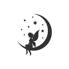 White laptop monitor with cute smiling teacher or tutor on screen and speach bubbles.