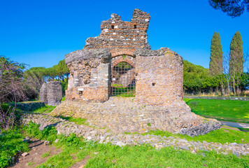 Rome (Italy) - The archeological ruins in the Appian Way of Roma (in italian: 