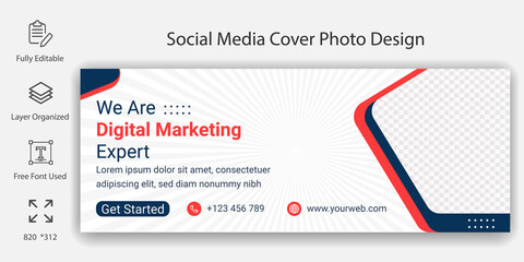Social Media fb cover photo design
