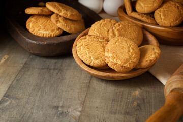 Cookies close up