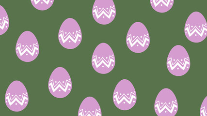 Purple easter eggs pattern wallpaper.