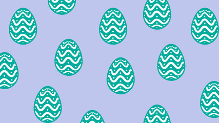 Pattern for easter day. Easter eggs.