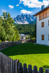 Glimpses of the ancient Dolomite town of San Candido.