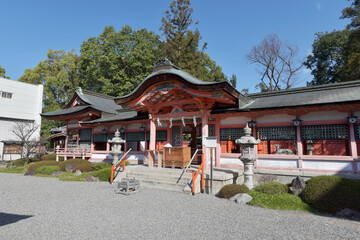 西院春日神社　本殿　京都市