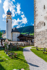 Glimpses of the ancient Dolomite town of San Candido.