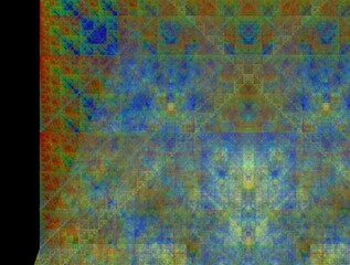 Imaginatory fractal background generated Image