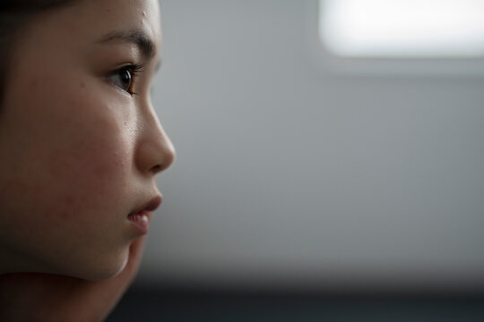 Girl Staring in Front